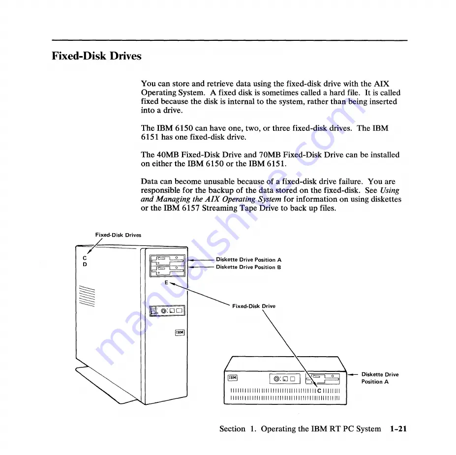 IBM RT PC Скачать руководство пользователя страница 34