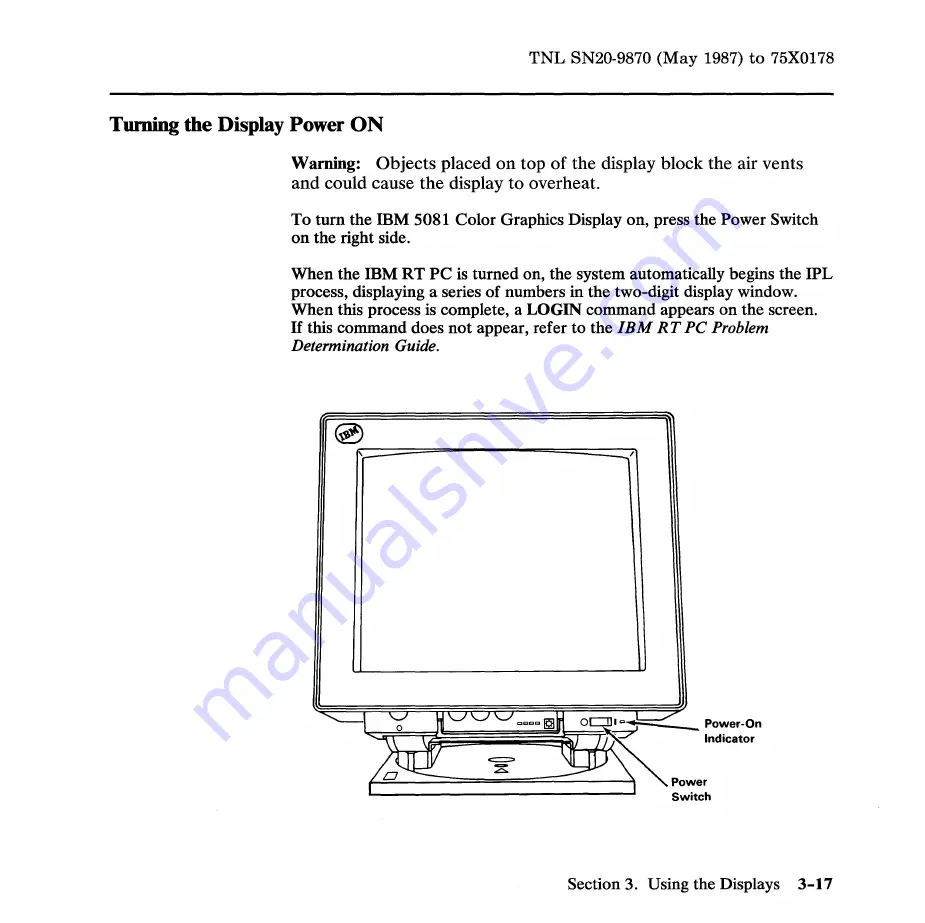 IBM RT PC Manual To Operations Download Page 82