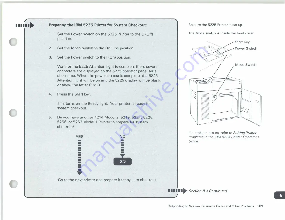 IBM System/36 5360 Manual Download Page 195