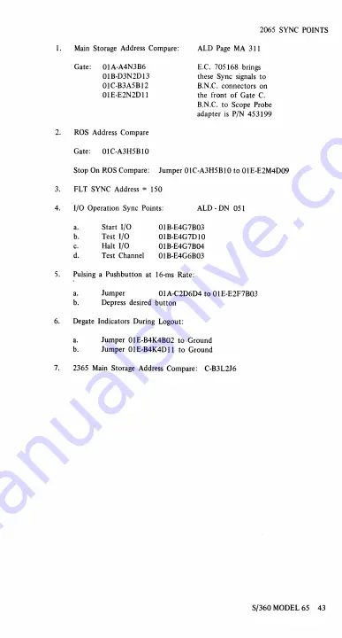 IBM System/360 65 Engineering Handbook Download Page 44