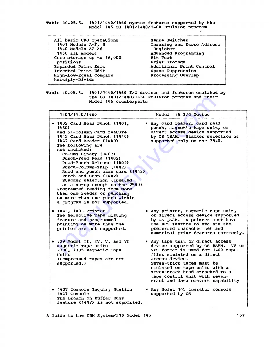 IBM System/370 145 Manual Download Page 177