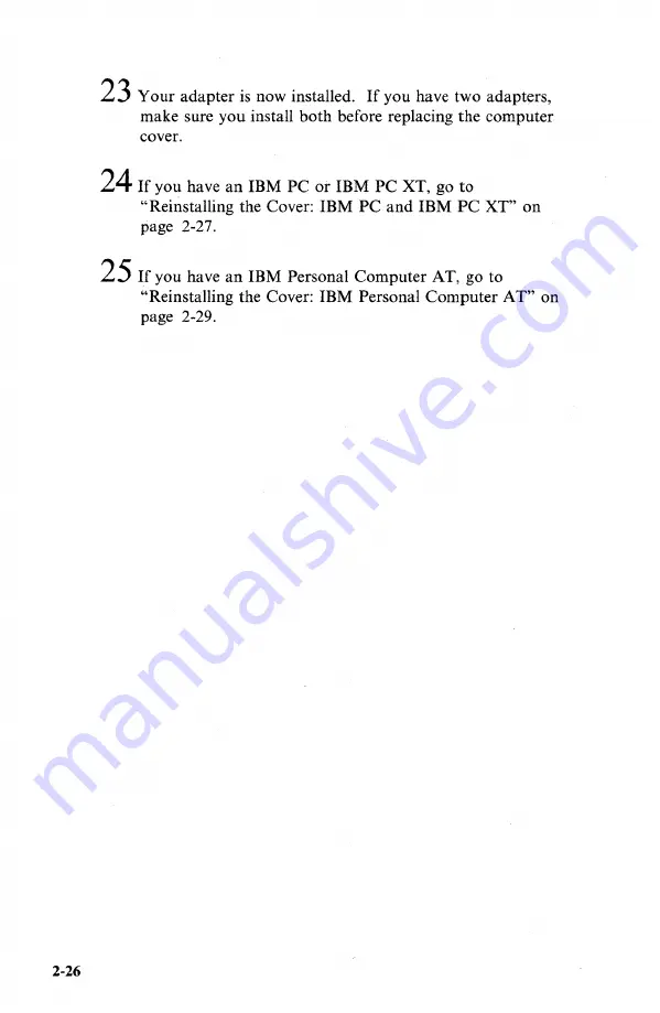 IBM Token-Ring Network PC Adapter Скачать руководство пользователя страница 47