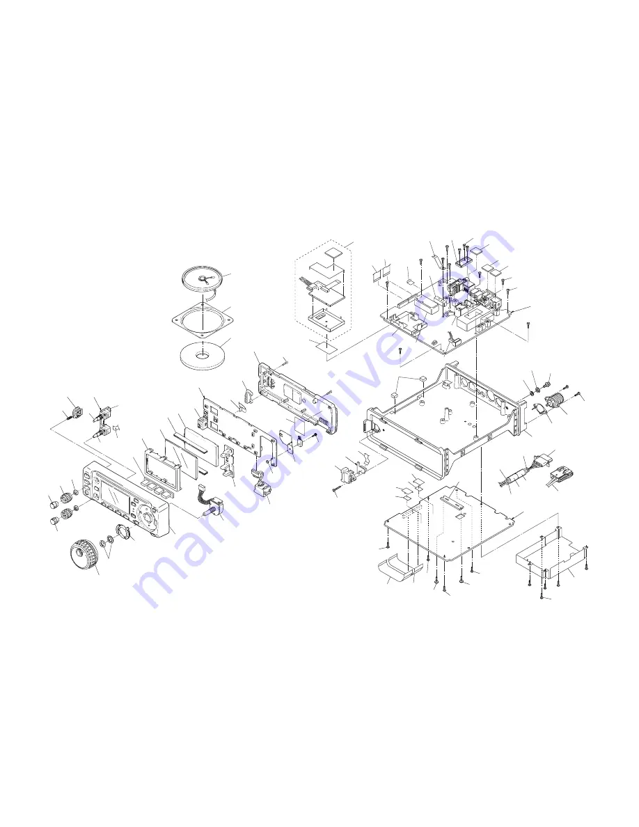 Icom IC-703 Service Manual Download Page 58