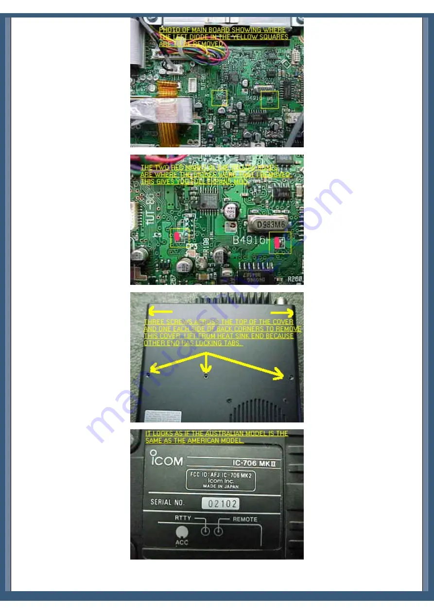 Icom IC-706MKII Manual Download Page 12