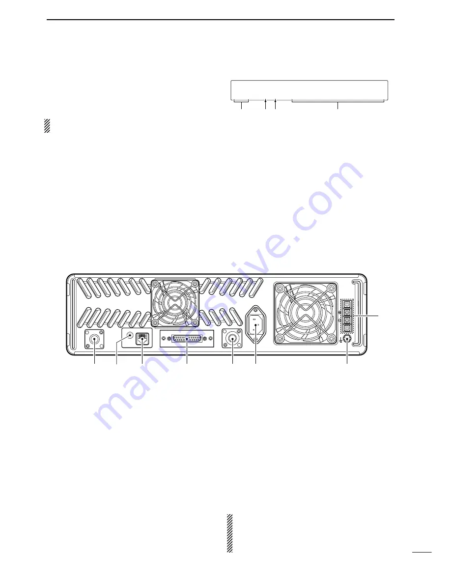 Icom IC-FR4000 Series Instruction Manual Download Page 5