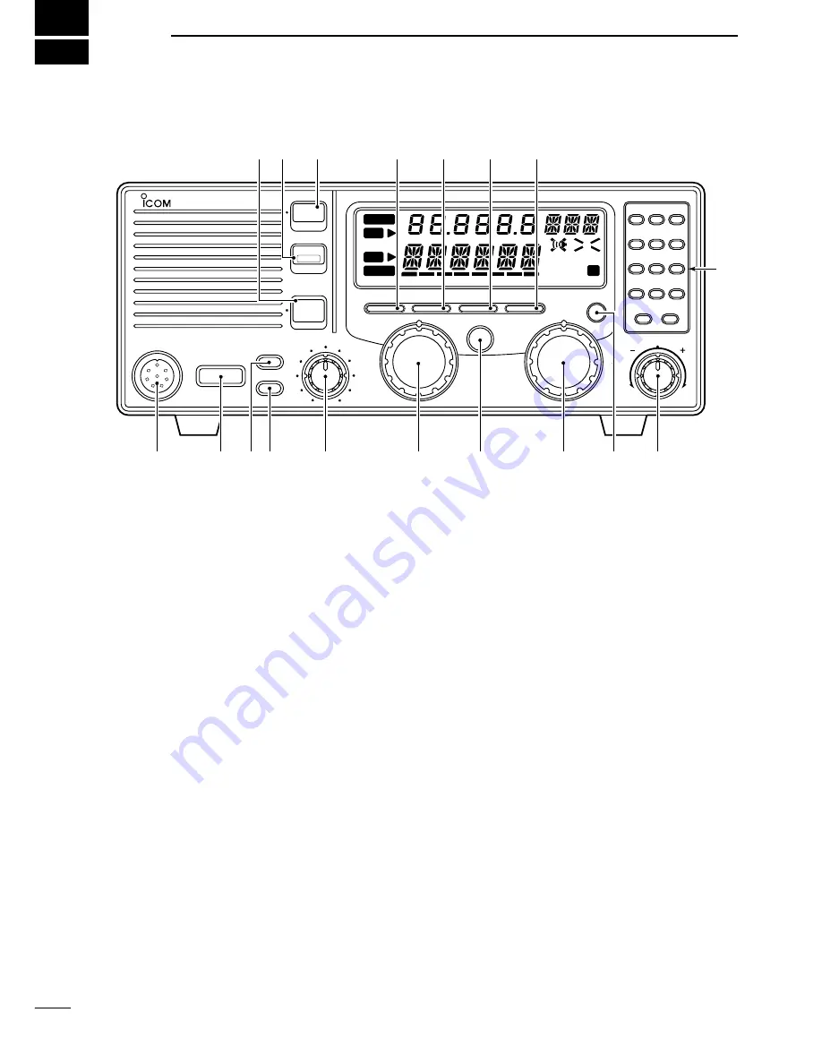 Icom IC-M700PRO Скачать руководство пользователя страница 6