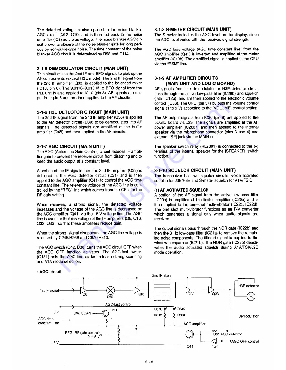 Icom IC-M700PRO Service Manual Download Page 7