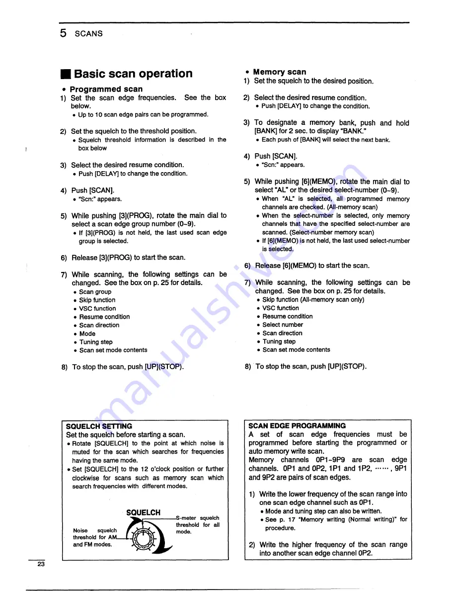 Icom IC-R7100 Insrtuction Manual Download Page 26