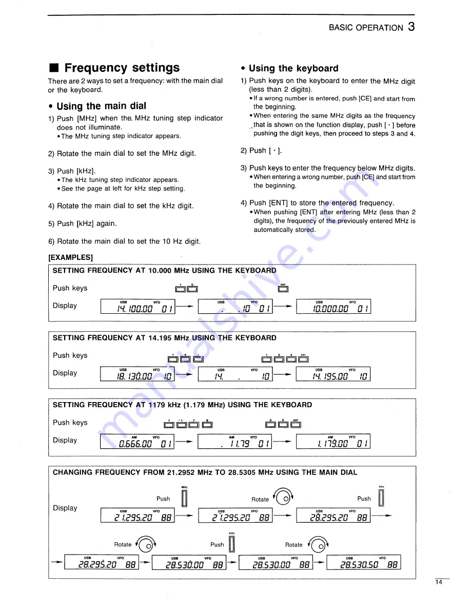 Icom IC-R72 Manual Download Page 15