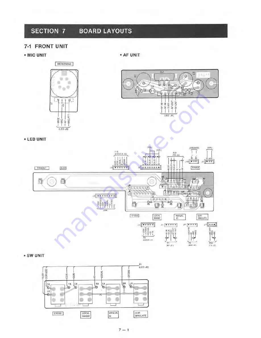 Icom IC-RP4020 Service Manual Download Page 34