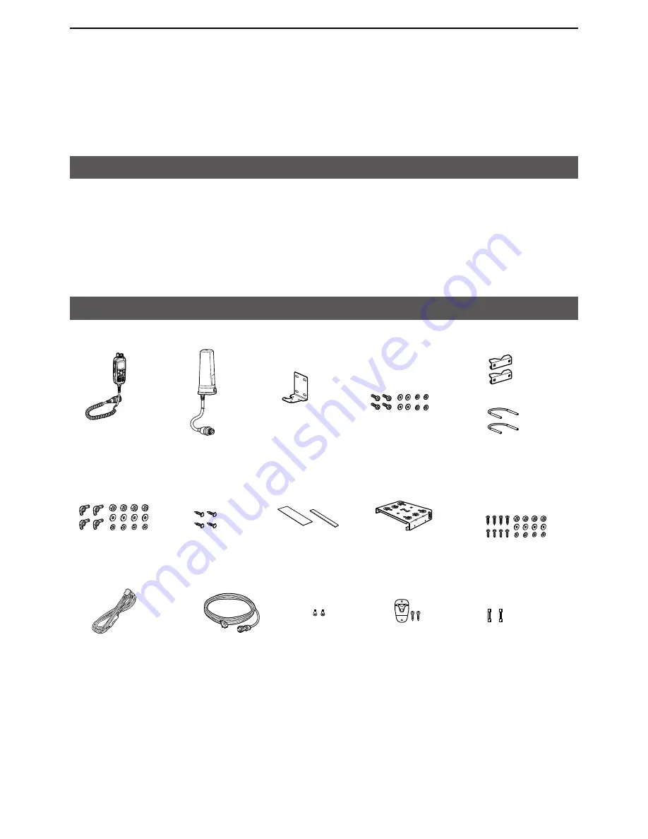 Icom IC-SAT100M Operating Manual Download Page 2