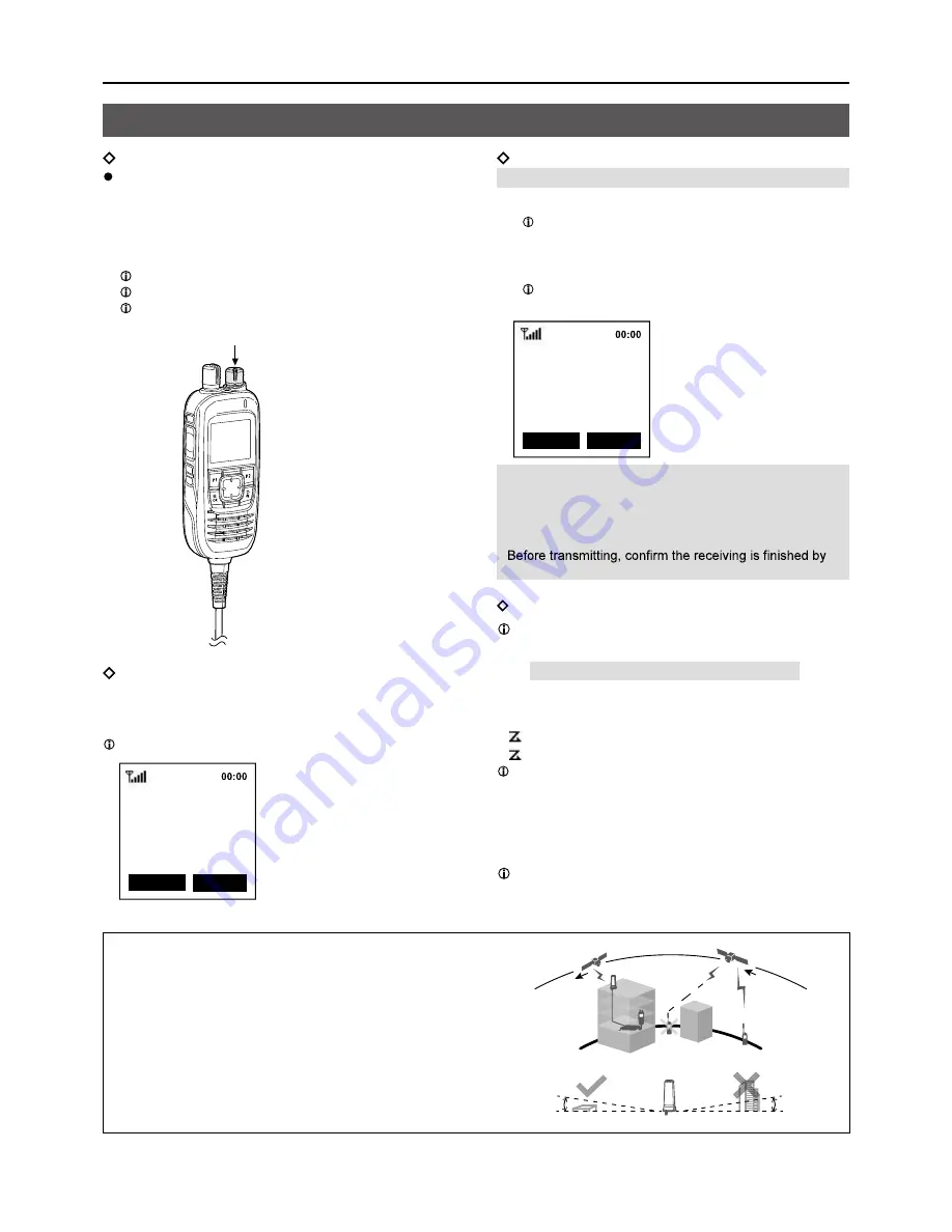 Icom IC-SAT100M Operating Manual Download Page 6