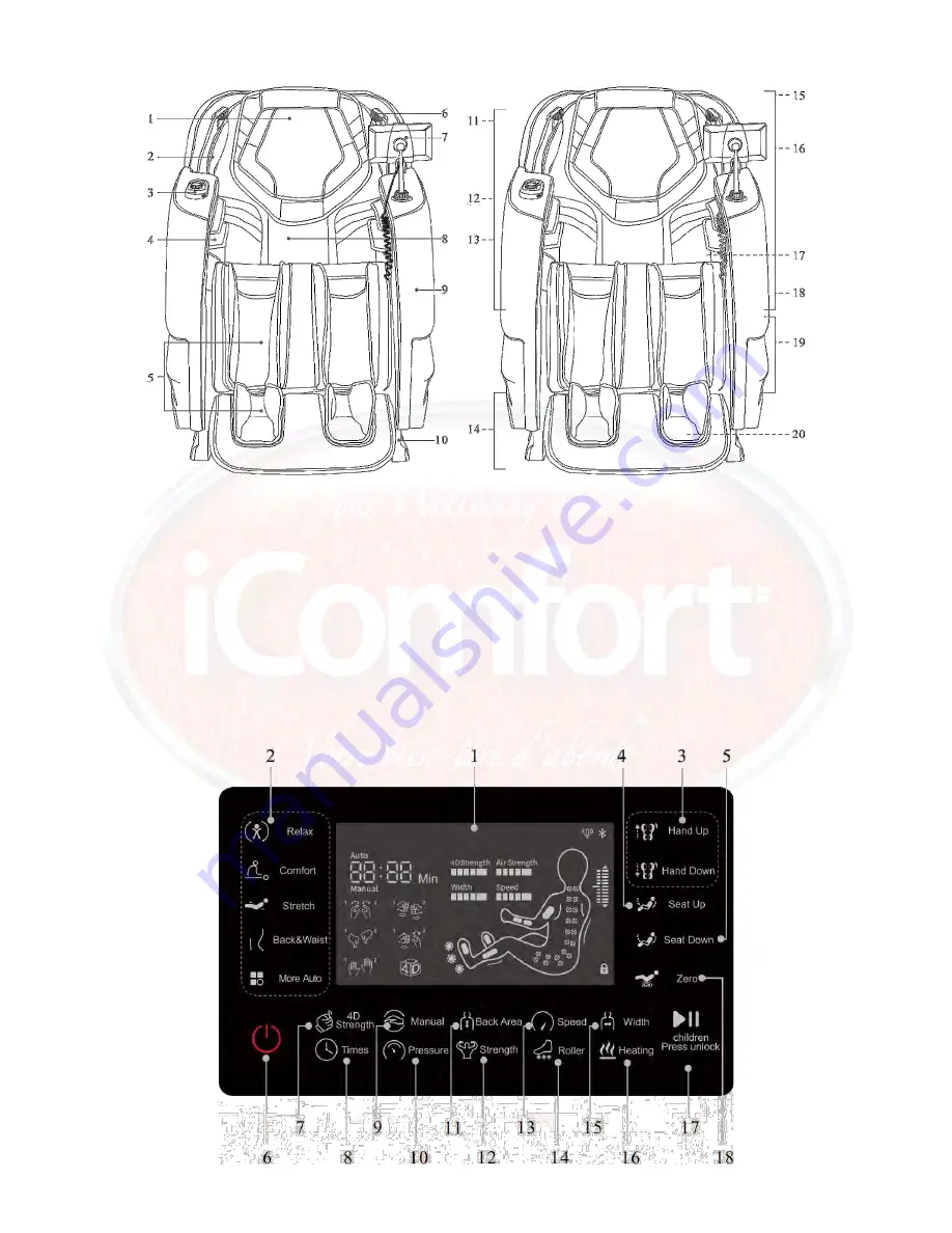 iComfort ic9400-4D Instruction Manual Download Page 6