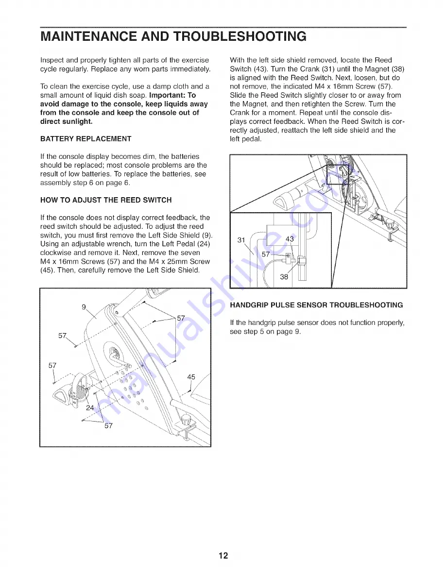 ICON Health & Fitness PRO-FORM GR 80 User Manual Download Page 12