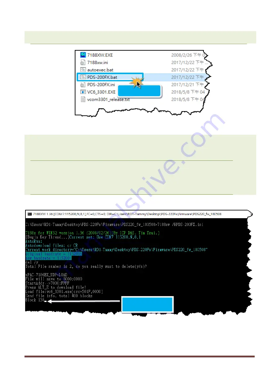 ICP DAS USA PDS-220F Series Firmware Update Download Page 5