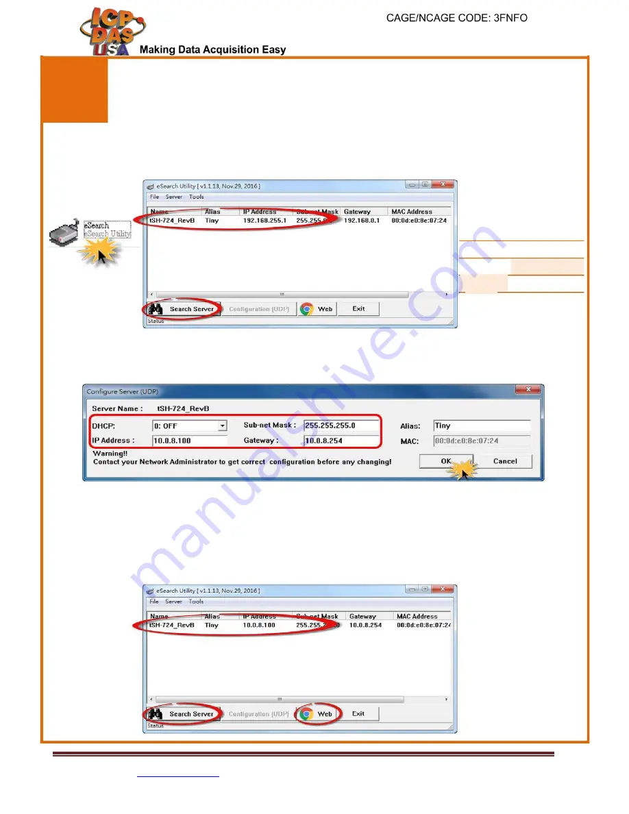 ICP DAS USA tSH-700 Series Quick Start Manual Download Page 4