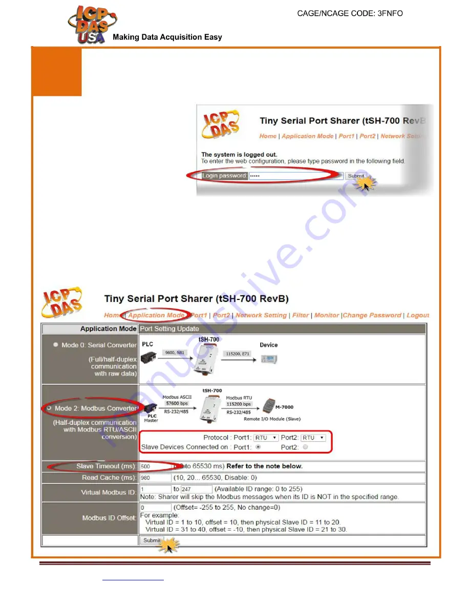 ICP DAS USA tSH-700 Series Quick Start Manual Download Page 5