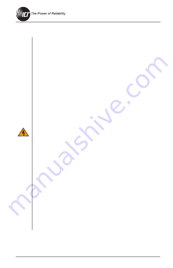 ICT Hybrid Ultra ICT-2U4-DC12 Instruction Manual Download Page 3