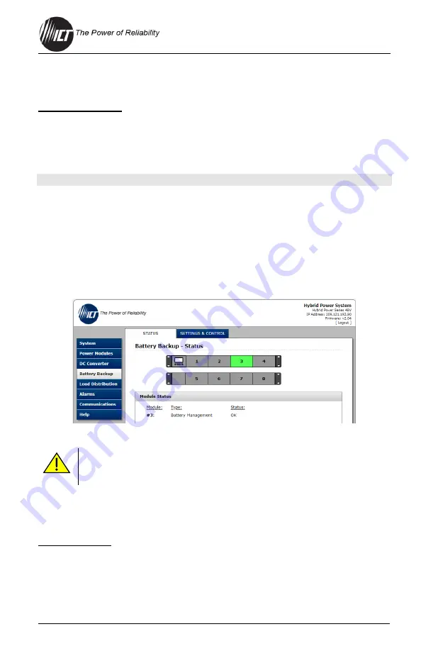 ICT Hybrid Ultra ICT-2U4-DC12 Instruction Manual Download Page 57