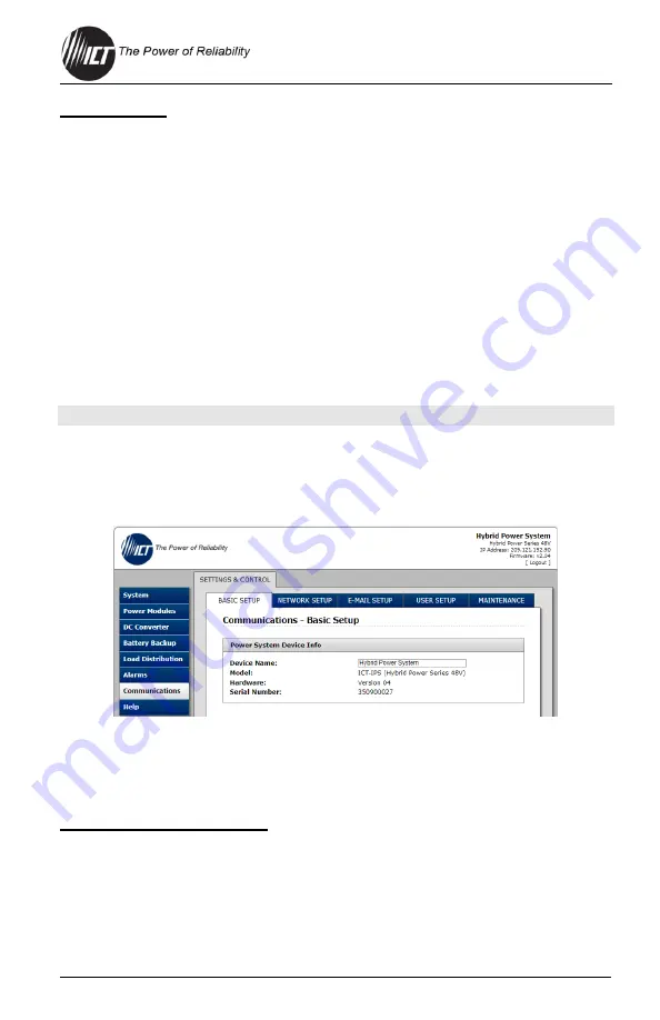 ICT Hybrid Ultra ICT-2U4-DC12 Instruction Manual Download Page 74