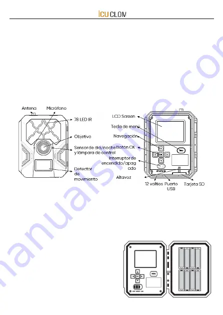 ICU CLOM CAM S Quick Start Manual Download Page 35