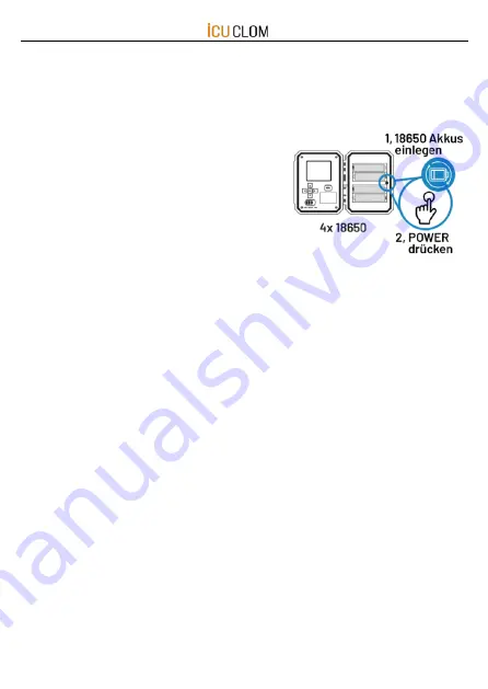 ICU CLOM CAM S Quick Start Manual Download Page 36