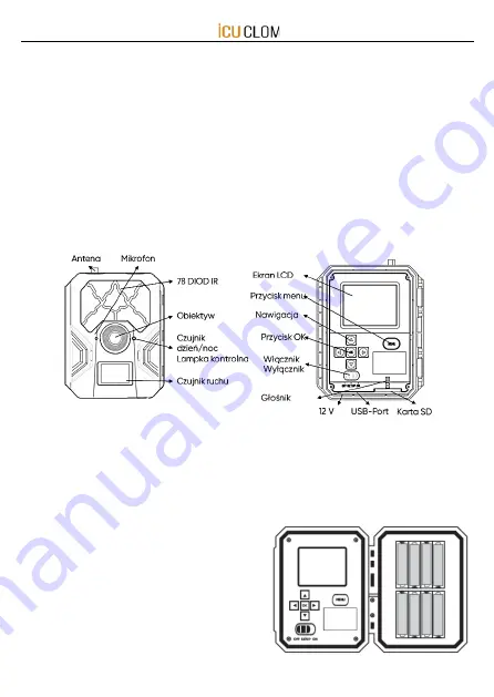 ICU CLOM CAM S Quick Start Manual Download Page 55