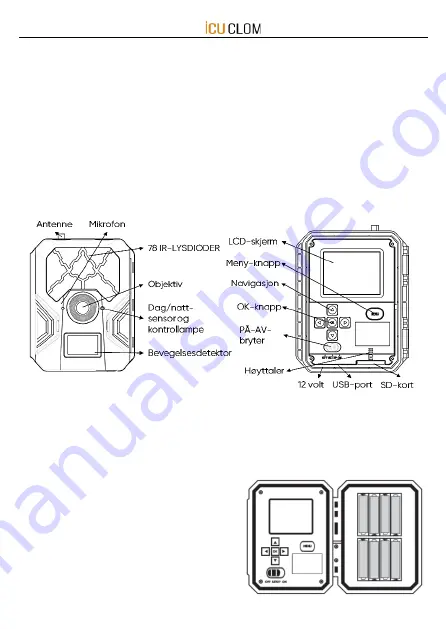 ICU CLOM CAM S Quick Start Manual Download Page 65