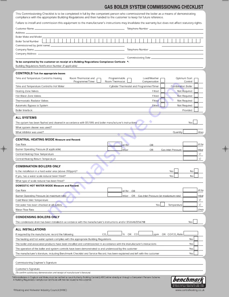 IDEAL HE12 Installation And Servicing Download Page 58