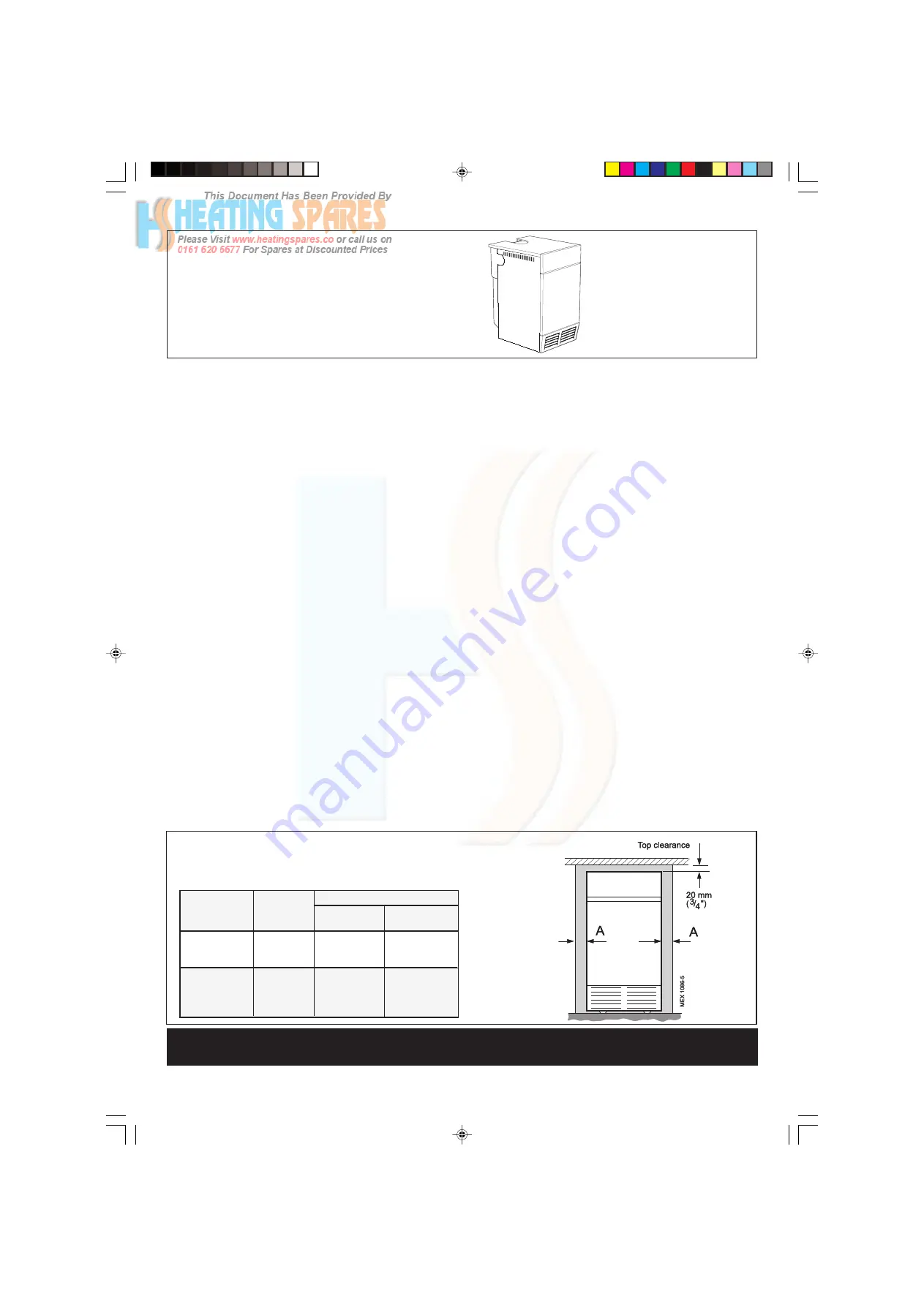 IDEAL Mexico Super FF440 User Manual Download Page 2