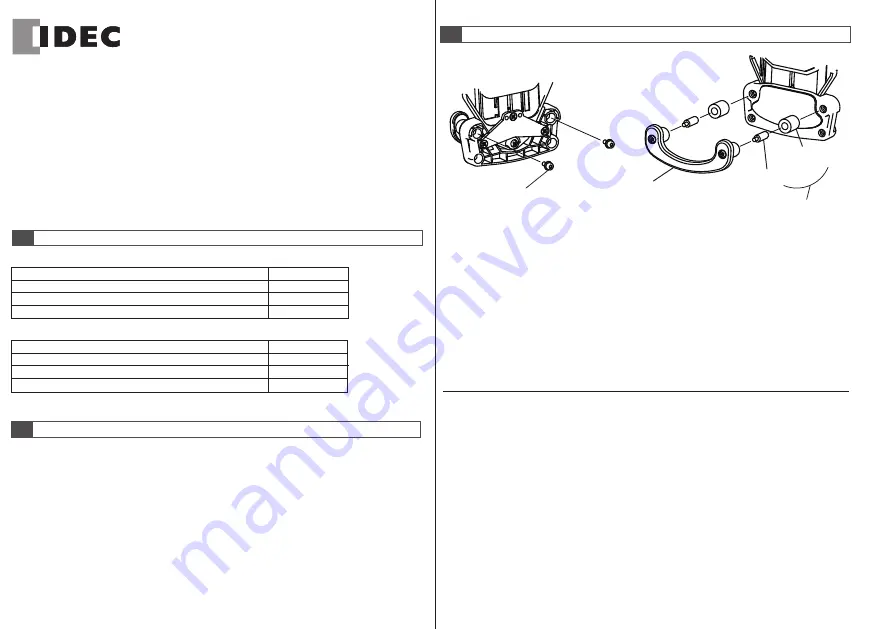 IDEC HT3P Instruction Sheet Download Page 3