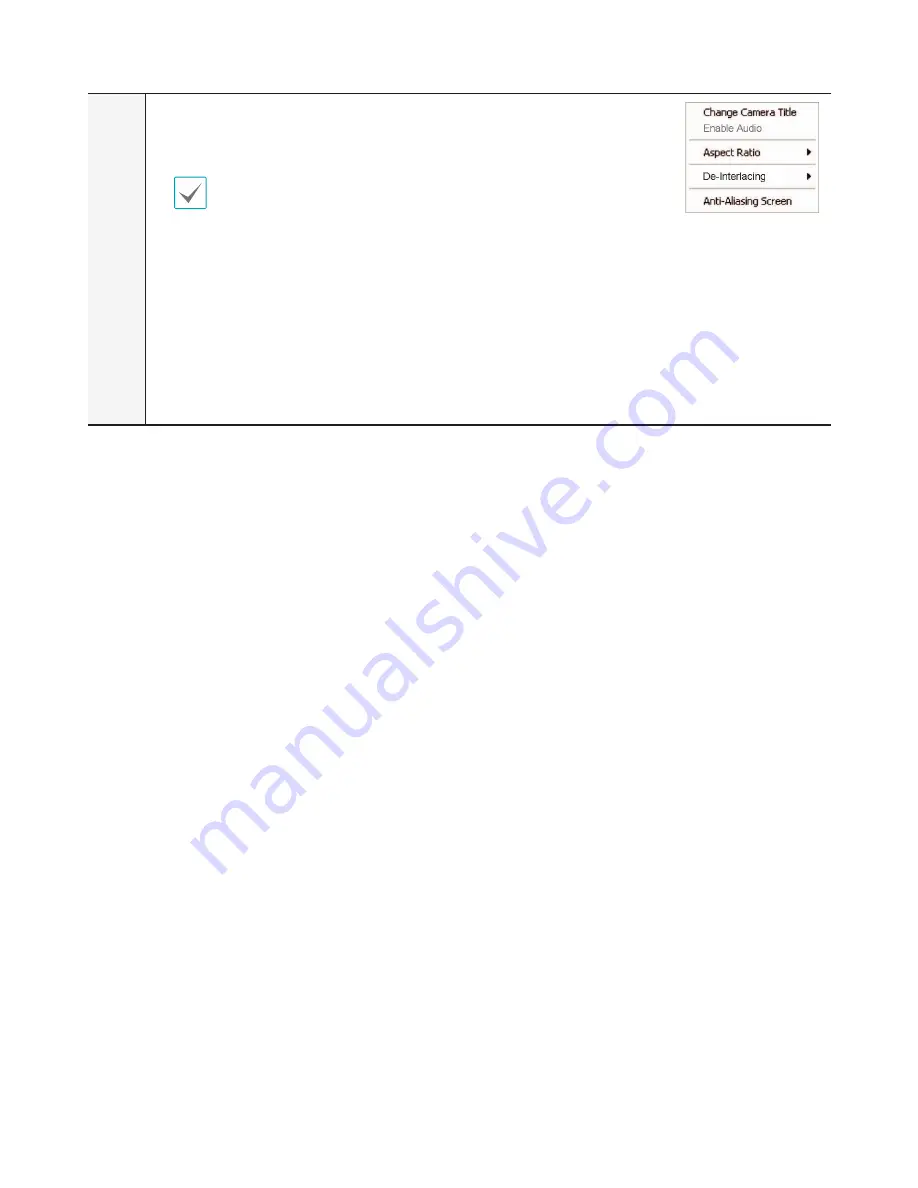 Idis DR-6100 Series Operation Manual Download Page 78