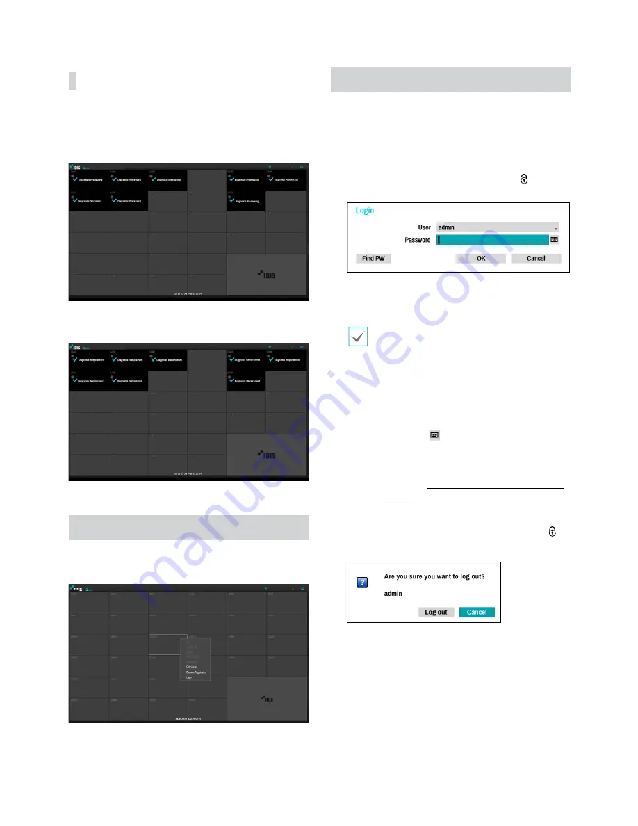 Idis DR-8416 Operation Manual Download Page 21