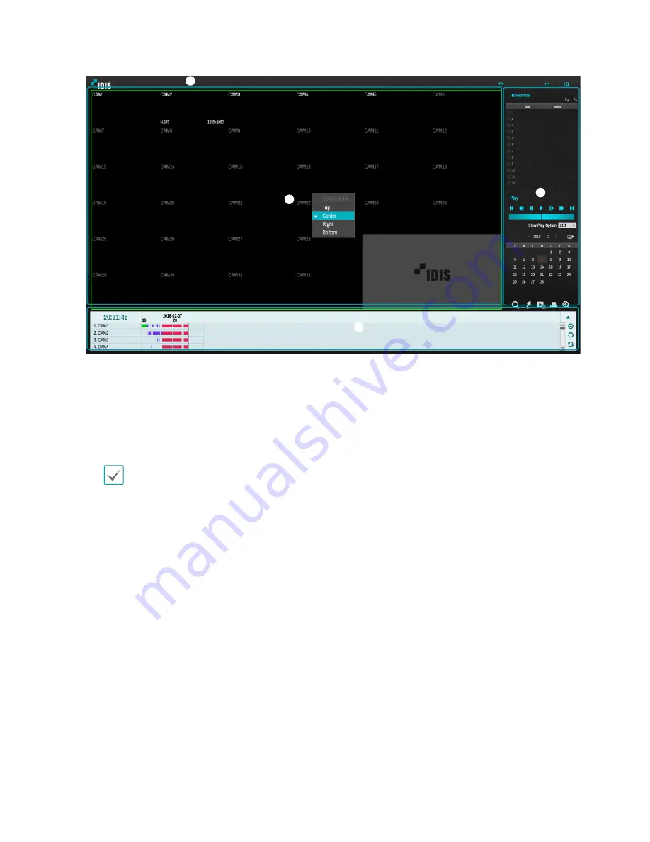 Idis DR-8416 Operation Manual Download Page 103