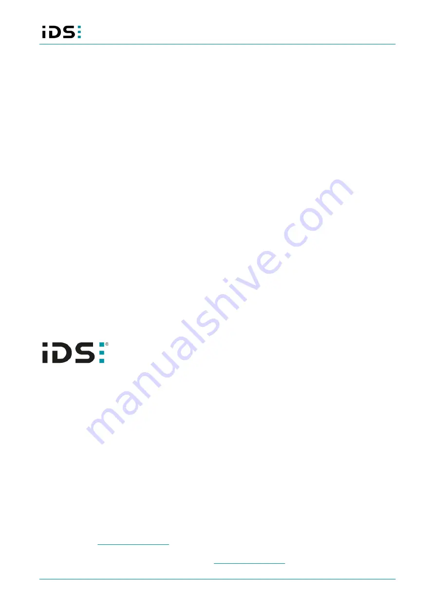 IDS NXT rome Technical Manual Download Page 3