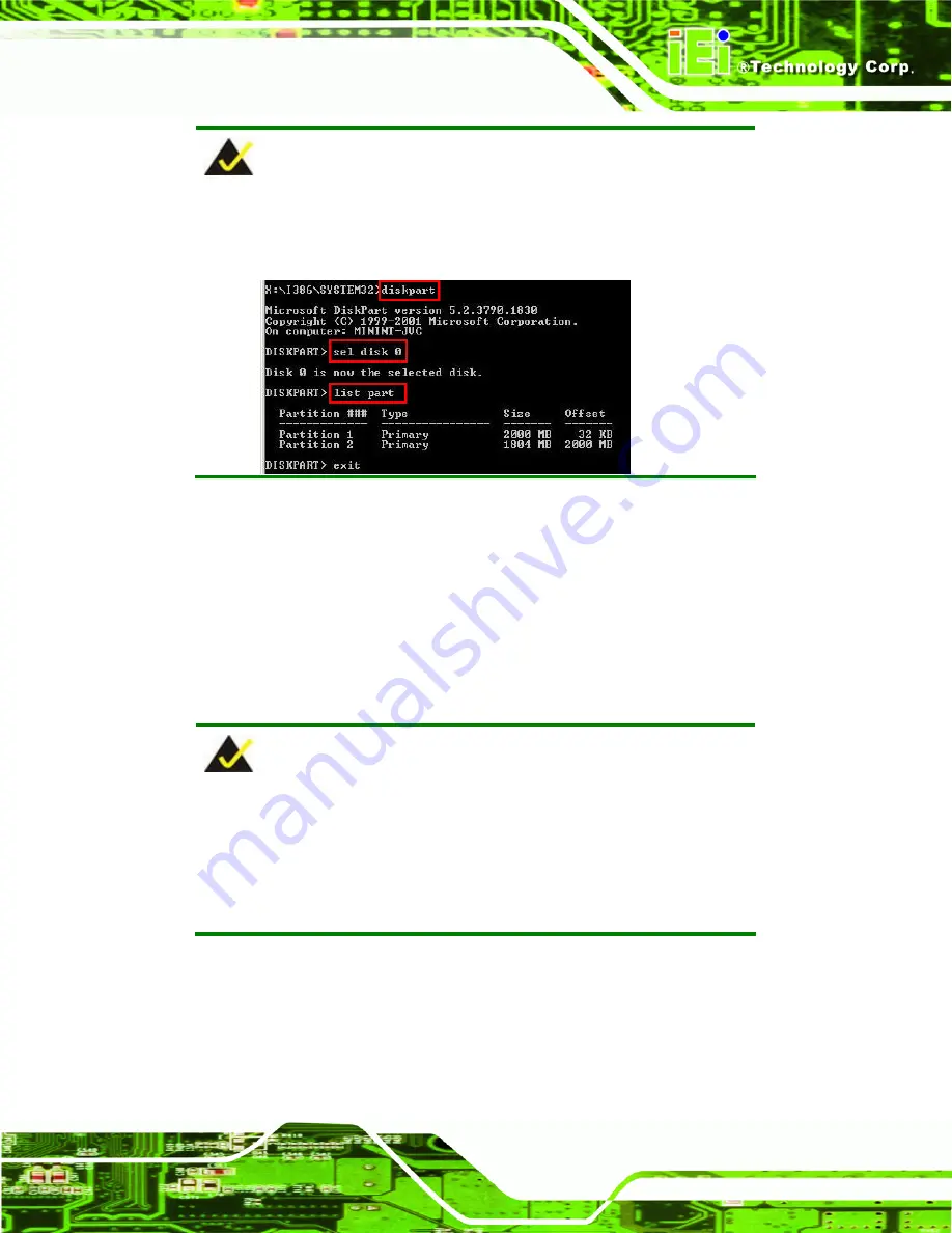 IEI Technology KINO-AH611 User Manual Download Page 121