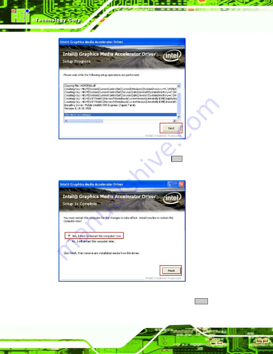 IEI Technology PCISA-945GSE User Manual Download Page 152