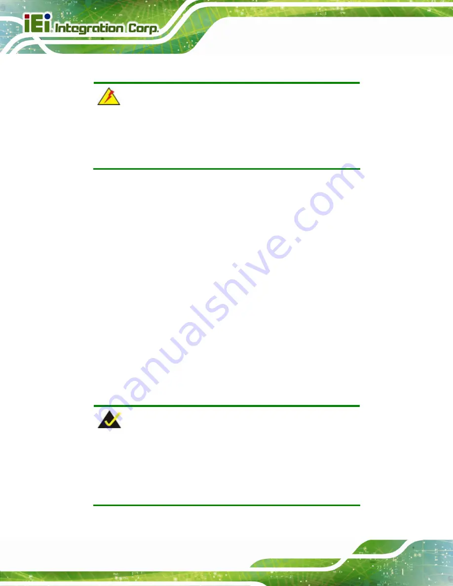 IEI Technology WAFER-ULT-i1 User Manual Download Page 65