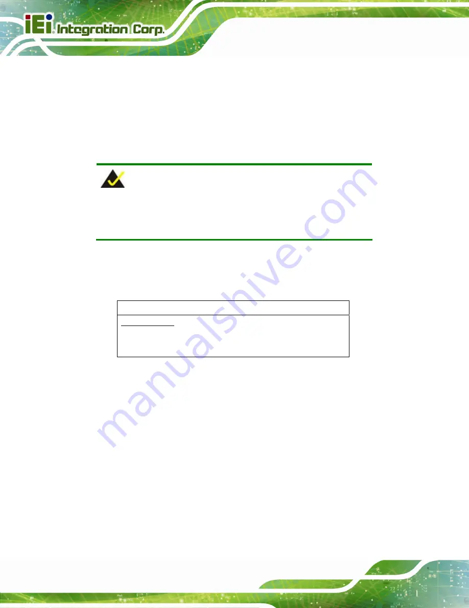 IEI Technology WAFER-ULT-i1 User Manual Download Page 157