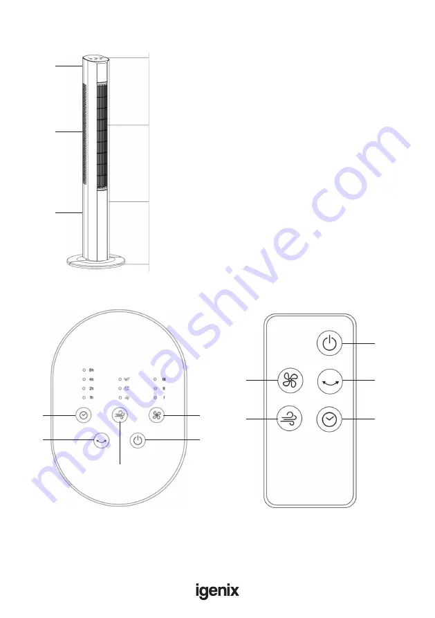 iGenix IGFD6143W User Manual Download Page 5