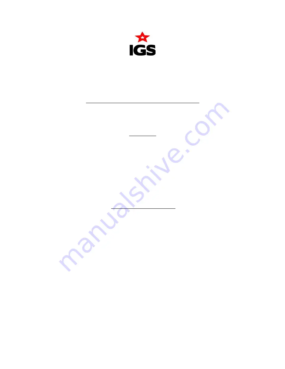 IGS Audio DTL User Manual Download Page 3