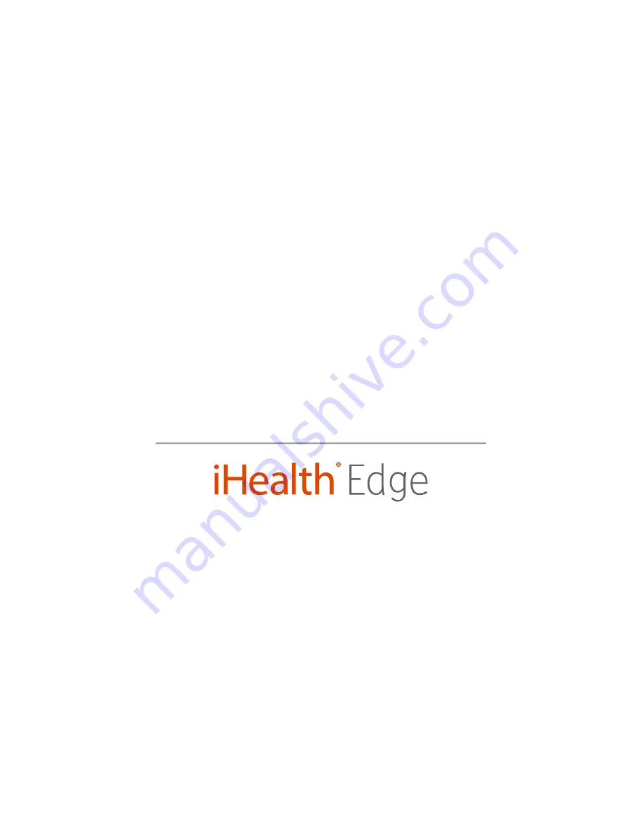 iHealth Edge Manual Download Page 34