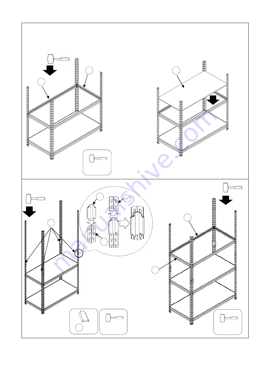 J.Burrows JB4TRBLSR Assembly Instructions Manual Download Page 6