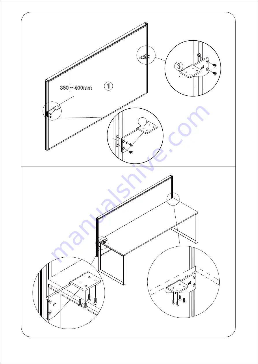 J.Burrows STILFORD JBSC129WBK Assembly Instructions Manual Download Page 6