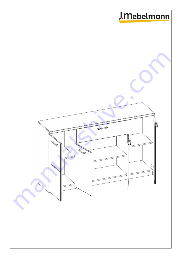 J.Mebelmann DOORSET 4d1s Instructions For Assembling And Installing Download Page 1