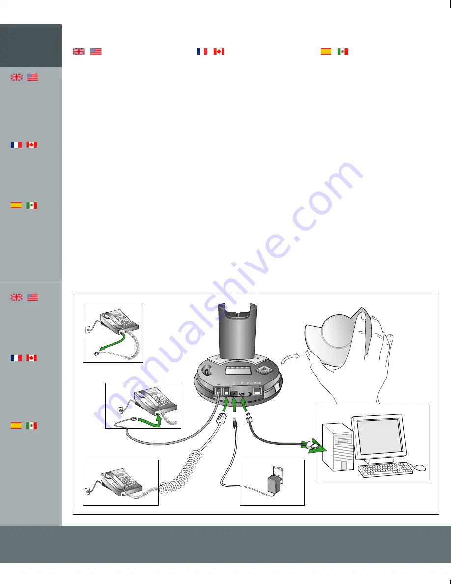 Jabra GN9350 - Headset - Convertible Скачать руководство пользователя страница 4