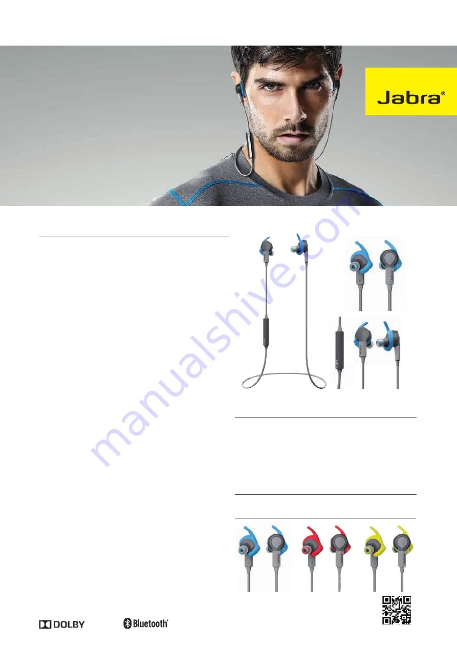 Jabra SPORT COACH Скачать руководство пользователя страница 1