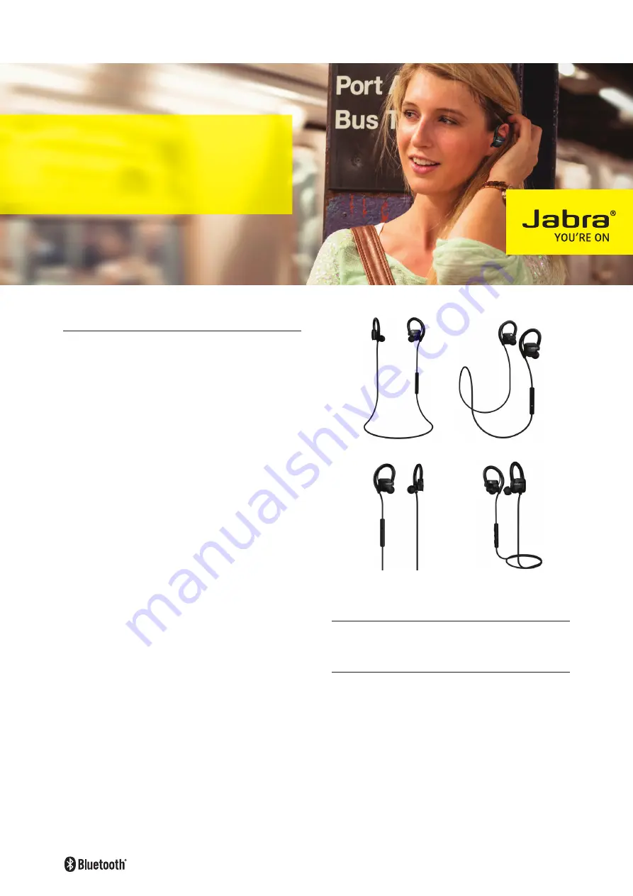 Jabra Step Wireless Quick Start Manual Download Page 1