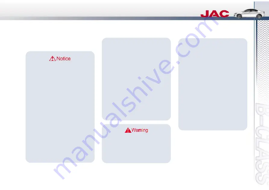 JAC J5 Owner'S Manual Download Page 66