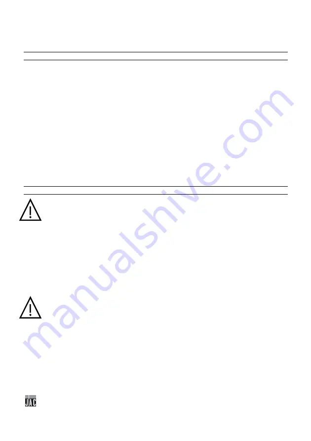 JAC UNIC Manual Download Page 6